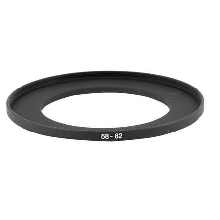 Unique Bargains 58-82mm 58mm to 82mm Aluminum Step-Up Filter Ring Adapter for Camera