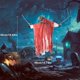 thumbnail image 1 of Esqueleto colgante de Halloween, fantasma, Horror, controlado por voz, decoración de calavera brillante, adorno, diseño de escena de Escape, accesorios, suministro de batería, 1 of 4