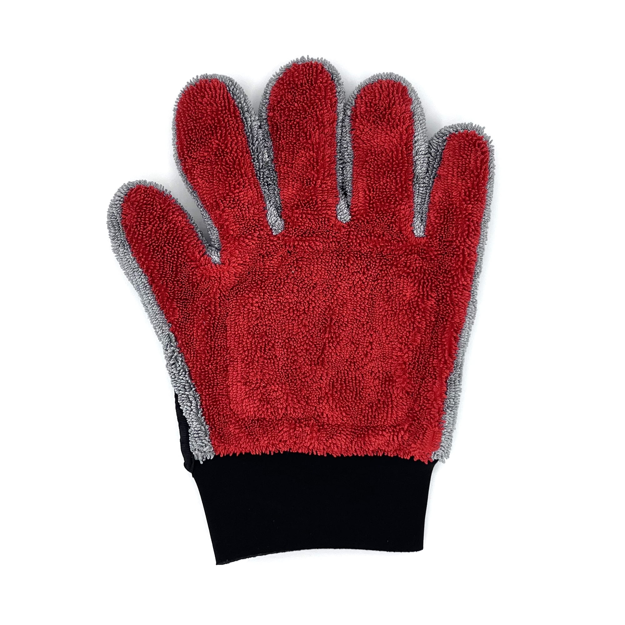 Platinum Series 2-in-1 Microfiber Wheel Cleaning Wash Glove – Car Detailing Mitt for Rims, Lug Nuts & Interior Cleaning, Scratch-Free & Lint-Free