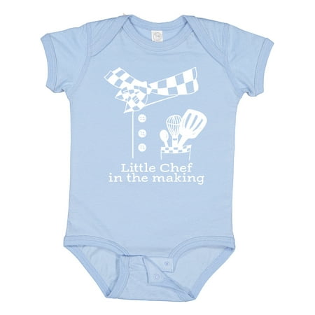 

Inktastic Little Chef in the Making Boys or Girls Baby Bodysuit