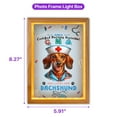 thumbnail image 5 of Just a Certified Nursing Assistant Cna Who Loves Her Dachshund Acrylic Plaque with Wood Photo Frame Box Wiener Dog Lover Gifts Idea Light Box - 00003, 5 of 5