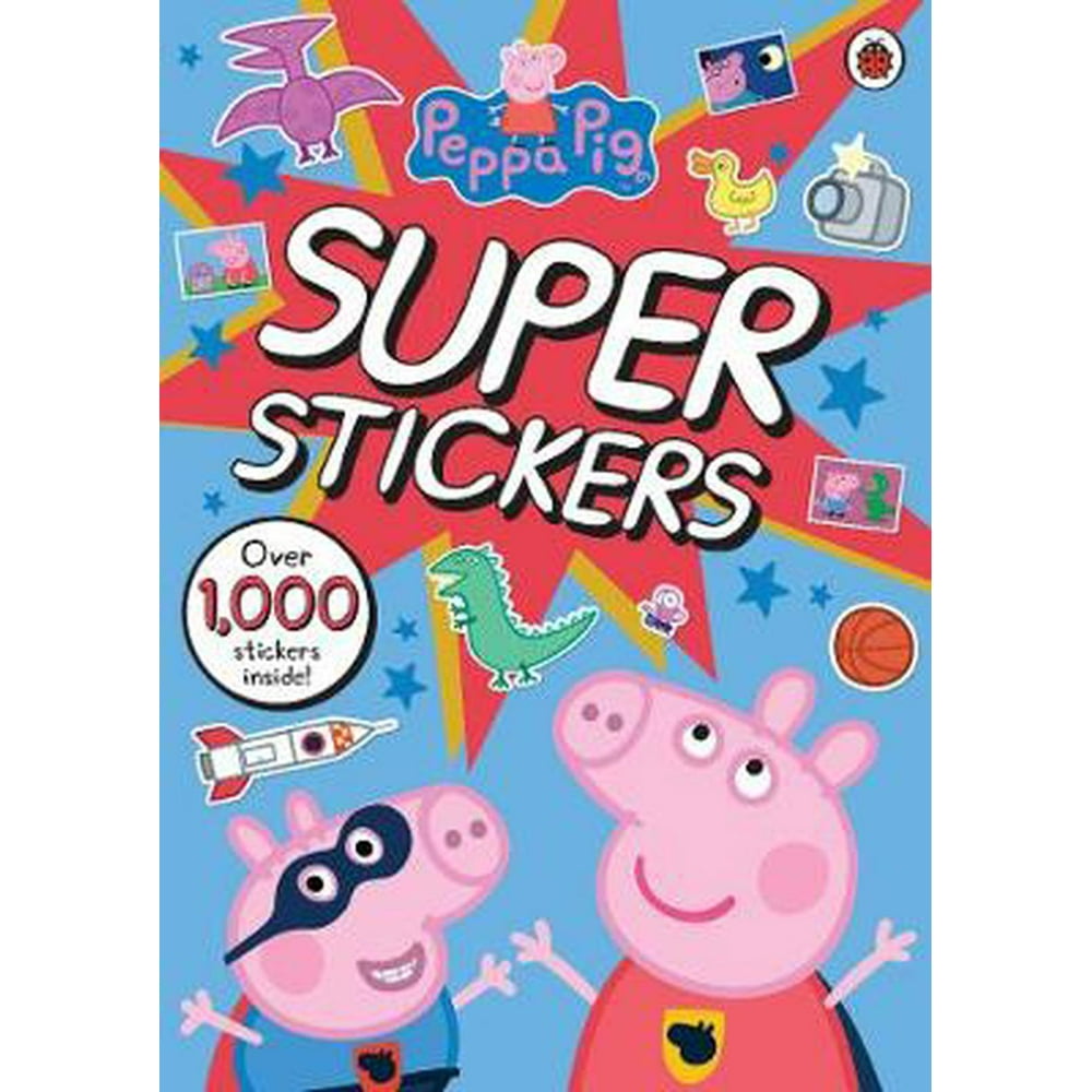 Peppa Pig Super Stickers Activity Book (Paperback)