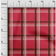 thumbnail image 1 of oneOone Cotton Poplin Fabric Madras Check Print Fabric By The Yard 56 Inch Wide, 1 of 4