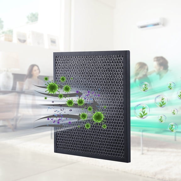 Active Carbon Filters, 3 Pack, 16'' x 19'' - High-Efficiency Stage 2 Air Filter Replacement for BlueDri &  Scrubbers, Air Purifiers, and Water Damage Restoration Equipment