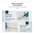 thumbnail image 4 of 3-15m High Altitude Fall Protector Descent Device Safety Belt Fall Arrester Automatic Rope Lock Self-Locking Device, 4 of 6