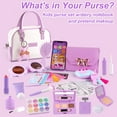 thumbnail image 2 of Rirool Kids Play Purse for Little Girls, 37 Pcs Toddler Purse Set with Pretend Makeup, Handbag, Phone, Wallet, Princess Toys Birthday Gift for Girls Age 3-6, 2 of 9