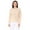 Oatmeal, variant on YEMAK Women's Casual Classic Crewneck Waffle Knit Long Sleeve Thin Pullover Sweater MK8176-BLUSH-L