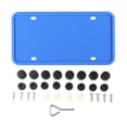 thumbnail image 2 of S SERENABLE Silicone Covers Rust Rubber w/ Drainage Holes Auto Blue 2pcs, 2 of 9