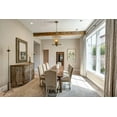 thumbnail image 5 of Farmhouse Chandelier 4-Light Distressed Off-White Dining Room Lighting Fixtures, 5 of 7
