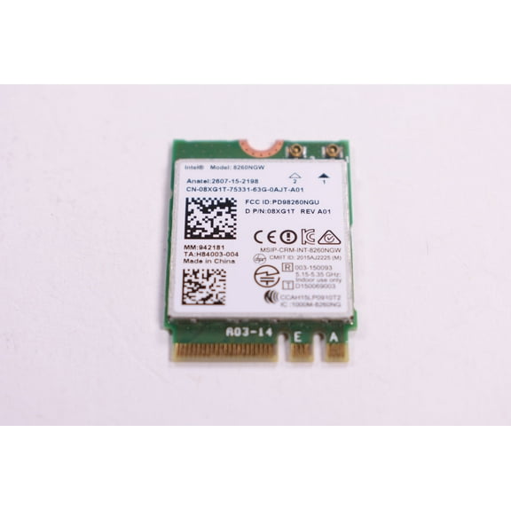 8XG1T Dell Wireless Card Latitude E5270