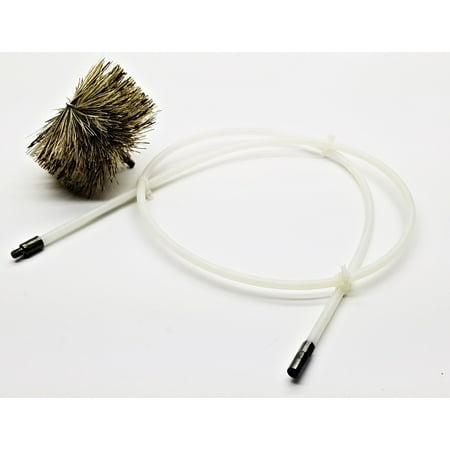 

Pellet Stove/Fireplace Vent Flue Cleaning Kit - 1- 3 Brush + 1 - 4 Rod