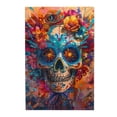 thumbnail image 2 of Naloa Colorful Floral Skull A Custom Puzzles Personalized Puzzle 1000 Pieces from Photo Custom Jigsaw Puzzle for Wedding, Graduation, (29.5×19.7in, Vertical), 2 of 9