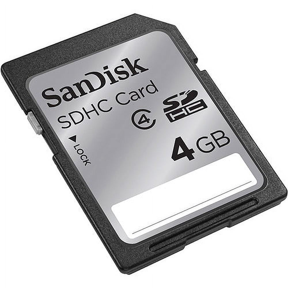 SanDisk 4GB Secure Digital High Capacity Card