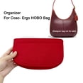 thumbnail image 2 of Organizador de bolsos con inserto apto para bolso de hombro estilo hobo con cremallera y bolsillo ergonómico de Coa Ch vintage, forro interior, 2 of 5