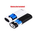 thumbnail image 2 of Portable LCD Screen 2x18650 Empty DIY Battery Case Mobile Power Bank Enclosure-Black, 2 of 5