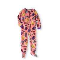 Girls' Emoji Patches Blanket Sleeper