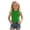 1-Green76, variant on Girls Summer Simple Tank Top Casual Solid Color Ribbed Crew Neck Tee, Sizes 2-12