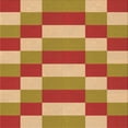 thumbnail image 1 of Ahgly Company Machine Washable Indoor Square Transitional Orange Area Rugs, 7' Square, 1 of 7