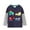 Dark Blue, variant on BOBOGOJP Toddler Boys Cotton Sweatshirt- Cool Casual Crewneck Long Sleeve Kids Graphic Tops Dark Blue for Size 5-6 Years