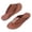 Brown, variant on Gpaecead Women Pearl Roman Style Thong Flat Sandals Cushioned Non Slip Spring Summer Beach Casual Shoes,Black