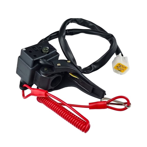 AURARMLET Black Thumb Throttle Lever for Motorcycle Handlebar with Quick Acceleration Control