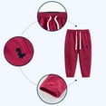 thumbnail image 6 of Godderr Toddler Boys Jogger Sweatpants for 1-9 Years Old,Baby Cinch Bottom Dinosaurs Trousers Kids Autumn Lined Workout Pants with Adjustable Belt, 6 of 8