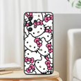 thumbnail image 3 of Anime Hello Kitty Sanrio para Samsung Note 20 10 Ultra Plus A31 A8 A14 j6 A12 A5 A70 A7 A34 A20 A04 A24 5G, funda de teléfono negra, 3 of 5