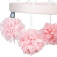 thumbnail image 2 of Lambs & Ivy Signature Botanical Baby Pink Floral Musical Baby Crib Mobile, 2 of 6