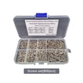 thumbnail image 3 of 800pcs Countersunk Head Self Tapping Screws Thread Nail Screw Assortment Kit, 3 of 8