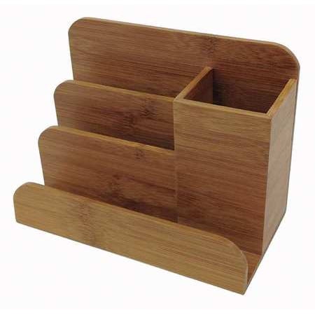 - Desktop Organizer,Bamboo BUDDY PRODUCTS BB-024
