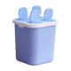 thumbnail image 2 of Molde de plástico para paletas heladas con tapa – Molde reutilizable de 4 cavidades para helados caseros, paletas de frutas y paletas de yogur congeladas., 2 of 6