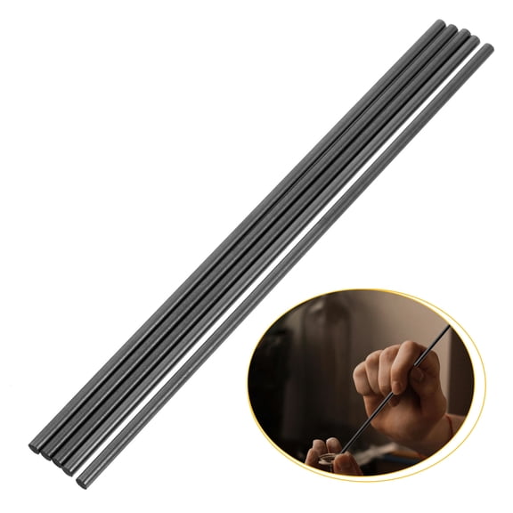 SEWCHICS Set of 5 Graphite Stirring Sticks for Casting and Smelting Tools, Dark Grey Accessories
