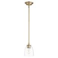 thumbnail image 3 of Quorum Lighting Rossington 1-Light Pendant, Oiled Bronze, 5 Width, 7 Height, Stem Hanging, Dry Rated, 3 of 4