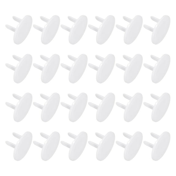24 Pack Outlet Covers Proofing, Plug Covers Easy Installation Electric Plug Protectors White