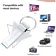 thumbnail image 5 of USB Flash Drive 1000GB Flash Drive High Speed Thumb Drive Rotatable Design Memory Stick for Computer Zip Drive USB Backup Jump Drive - Silver, 5 of 5