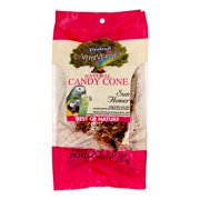 Vitakraft VitaVerde Candy Cone Sunflower Dry Parrot/Large Hookbill Treat, 1 Oz