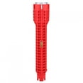 thumbnail image 4 of Évier Installateur Alliage Nickel-Chrome Rouge Multifonctionnelle Eau Clé Outil à Main avec 2Pcs Raccords Hexagonaux, 4 of 8