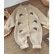 thumbnail image 1 of 0-3Y 2025 Spring Baby Clothes Animal Embroidery Infant Girls Rompers Single Breast Toddler Boys Knitted Jumpsuits, 1 of 6