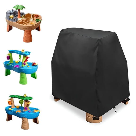 Water Table Cover for Step2 Splash Pond, Heavy Duty Outdoor Play Table Protector