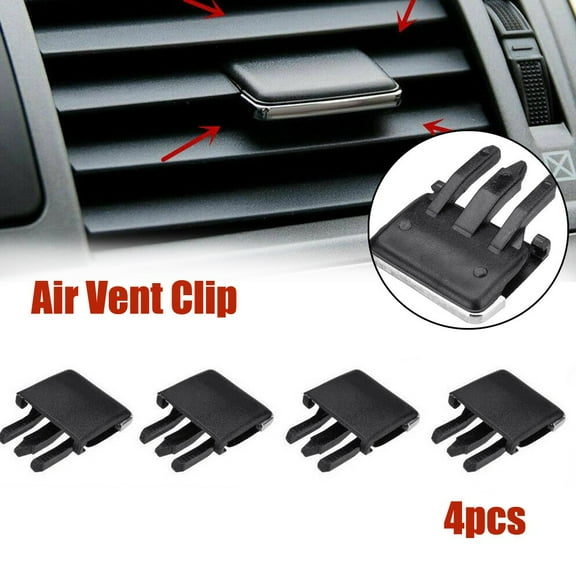 4PCS Car Vehicle Air Conditioning Vent Louvre Blade Adjust Slice Clip Universal