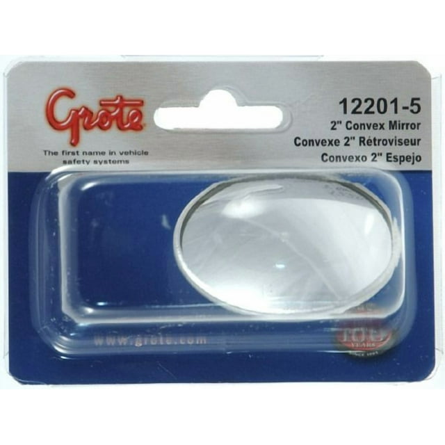 Grote Industries Blind Spot Mirror 12201-5 Single; 2 Inch; Without Turn Signal; With Adhesive Backing