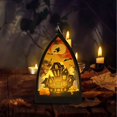 thumbnail image 4 of CJiaWei Halloween Glass Light Gothic Desktop Ornament Home Decoration Unique Centerpiece For Table Shelf Mantel, 4 of 4