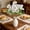 White, variant on Sktrjpolfis Artificial Pansy Flowers, 12.20 In Plastic Bouquet, 5 Colors, for Wedding Home Hotel Decor