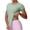 Green, variant on Levmjia Women's Workout T-Shirt Activewear Yoga Gym Top Crew Neck Short Sleeve Slim Fit Buttery Soft Naked Feeling Running Training Athletic Shirt