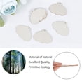 thumbnail image 5 of 1Set 20PCS Shell Wooden Cutout Unfinished Blank Wood Hanging Slices Ornaments Sets with Hole Ropes Pendants for DIY Crafts Wedding Christmas Birthday Themed Party Decoration Painting Arts DIY, 5 of 6