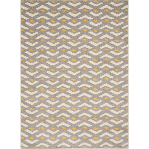 Nourison Harper DS300 Grey Area Rug 5'3" x 7'3"