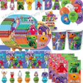 thumbnail image 2 of Garten Of Banban decoración de fiesta de cumpleaños, vajilla de amigos arcoíris, Topper de pastel, manteles, suministros de cumpleaños para niños y Baby Shower, 2 of 4