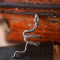 thumbnail image 5 of QQTDFG Punk Snake Sterling Silver Ear Cuff SINGLE Wrap Climber Crawler Earring A1853-default, 5 of 6
