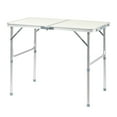 thumbnail image 3 of Resenko's Premium Aluminum Folding Table, Large Size For Home Use, Durable Construction With White Finish, Portable, Multi-Purpose, White, 3 of 12