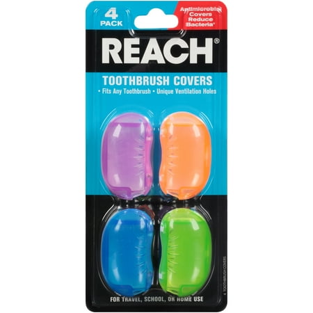 Reach Toothbrush Cover - Travel Pack- 4ct